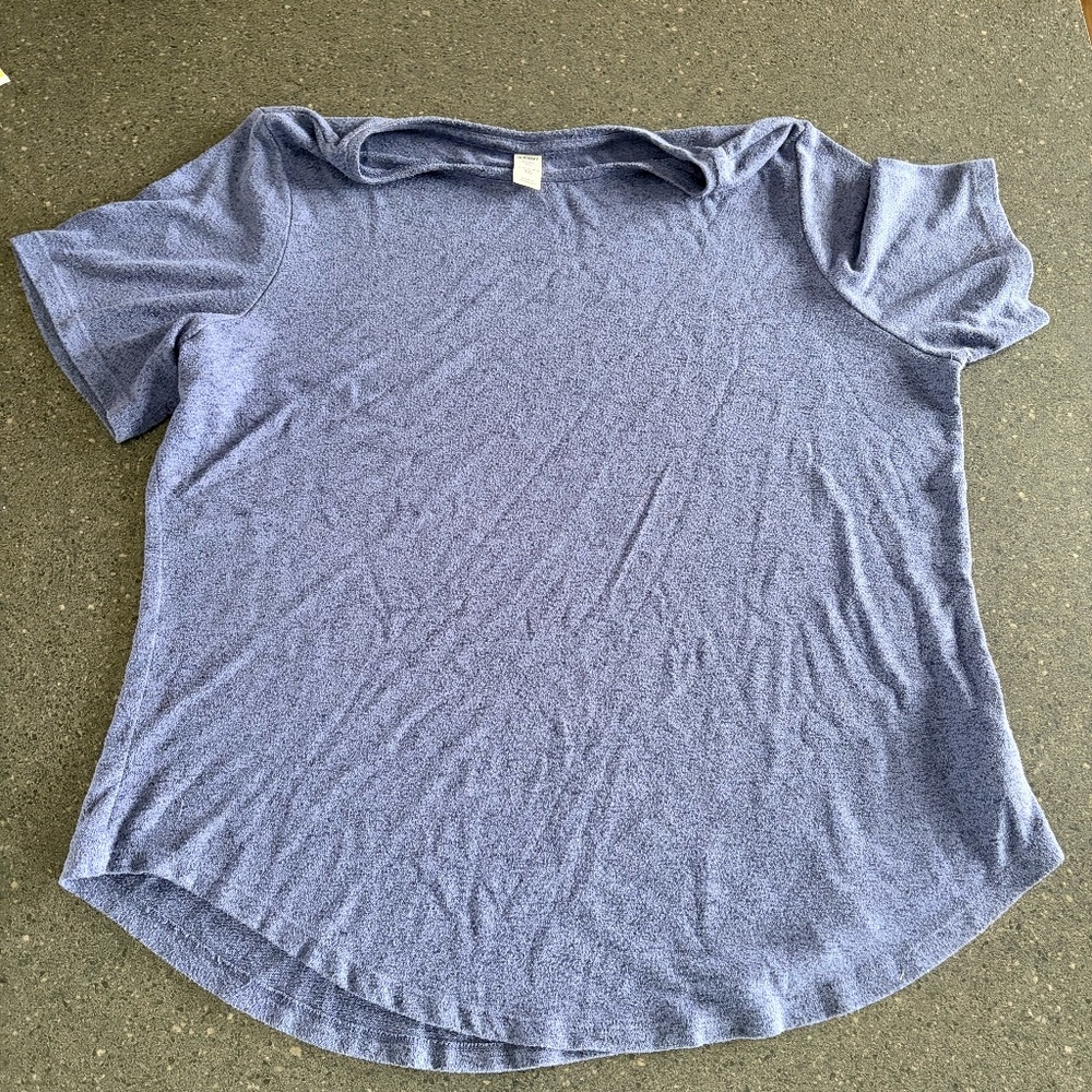 Old Navy Luxe T-Shirt Blue XL